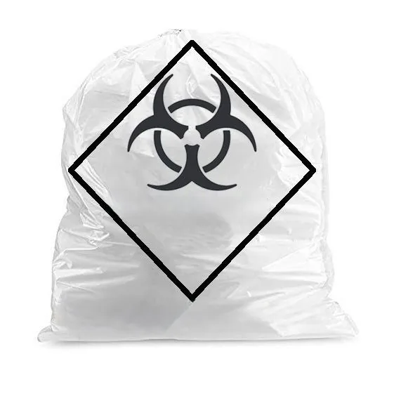 Saco de Lixo Infectante 100L ABNT c/100un